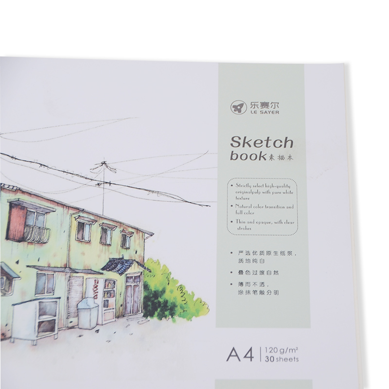 Diary Writing Made Easy with Kids Sketchbook and Paper Material