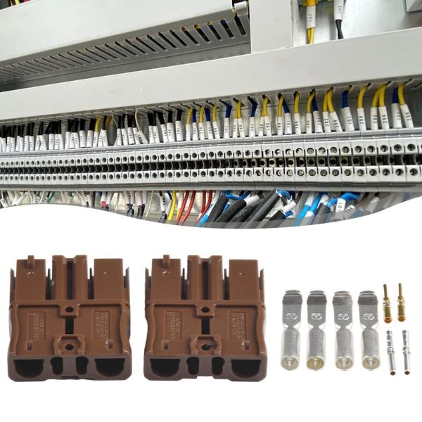 SBS75X-2 Pole black andreson battery connector plug for wire connection