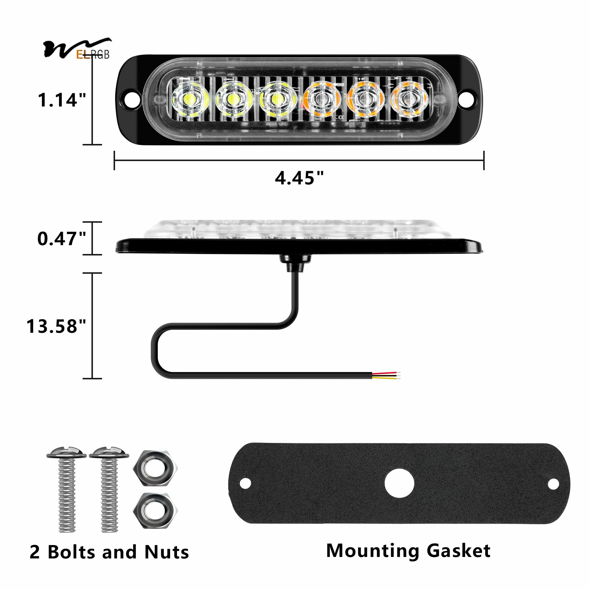 Lighting Solutions Service DIALux evo Layout Waterproof LED Strobe Lights for Trucks