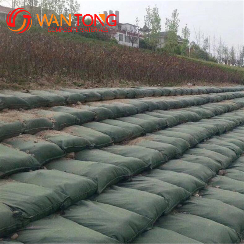 Woven Geotextile Geo Large Sand Bags/Geobag Online Technical Support and 100-600g/sqm