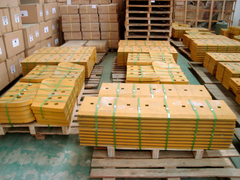 6y2805 High Carbon and Boron Steel Forging or Casting for Bulldozer Cutting Edges