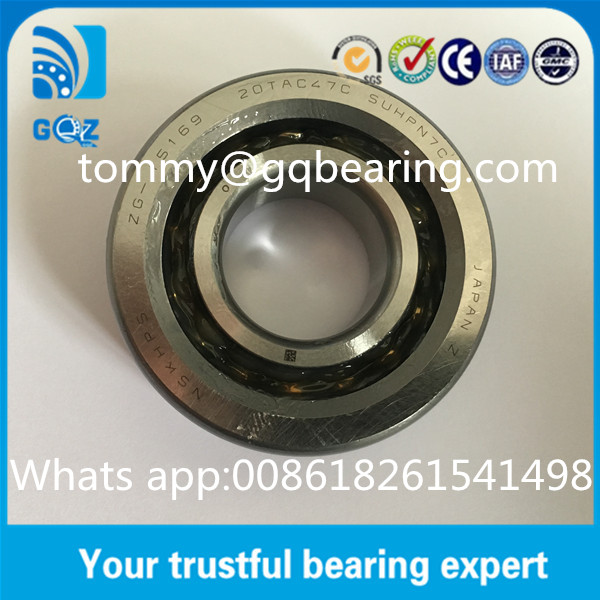 Ball Screw Support Super Precision Bearings Japan Origin Grease Lubrication NSK 20TAC47C 20TAC47CSUHPN7C