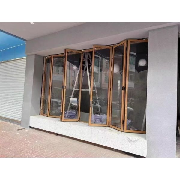 DERCHI S9 Series Thermal Break Casement Windows for Villa Horizontal Opening Pattern Easy to Operate Heat Insulation 5