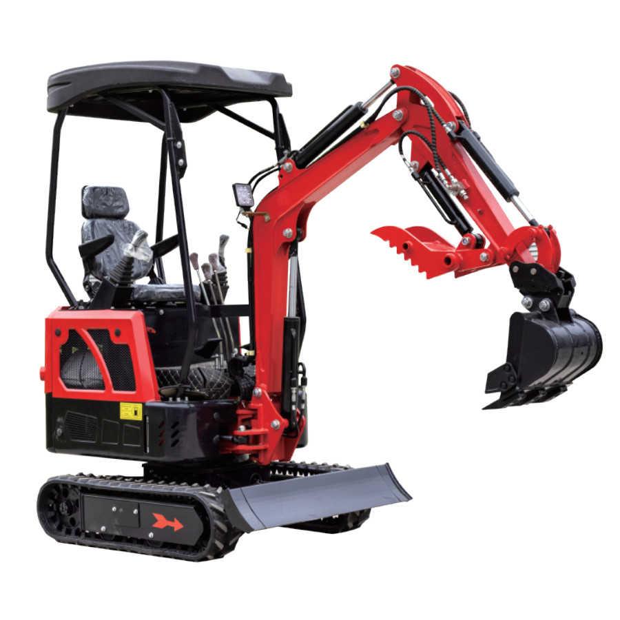 Farmland Garden Mini Digger 1.5 Ton Mini Excavator Low Consumption