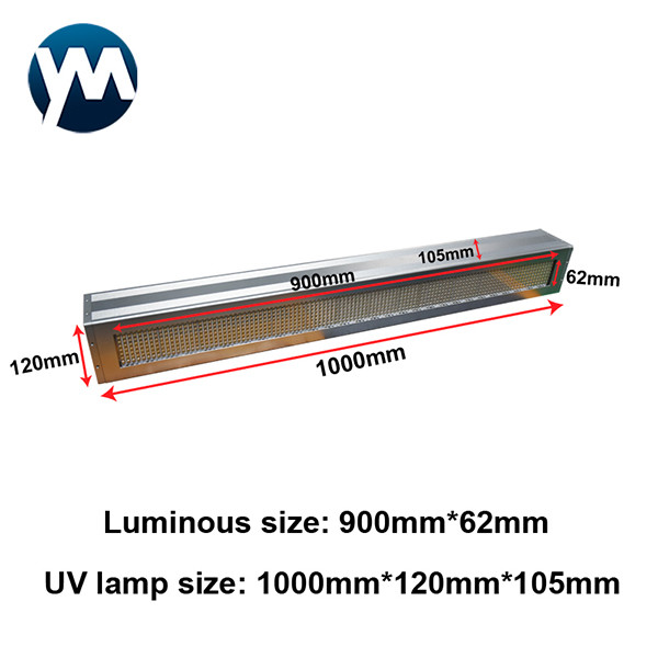 10000W Single 20000W Dual UV Curing Lamp 365nm 395nm Print Ink Glue Water Cooling