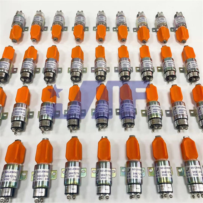3864274 Excavator Electrical Parts 1751 - 2467UIB Fuel Shutdown Solenoid