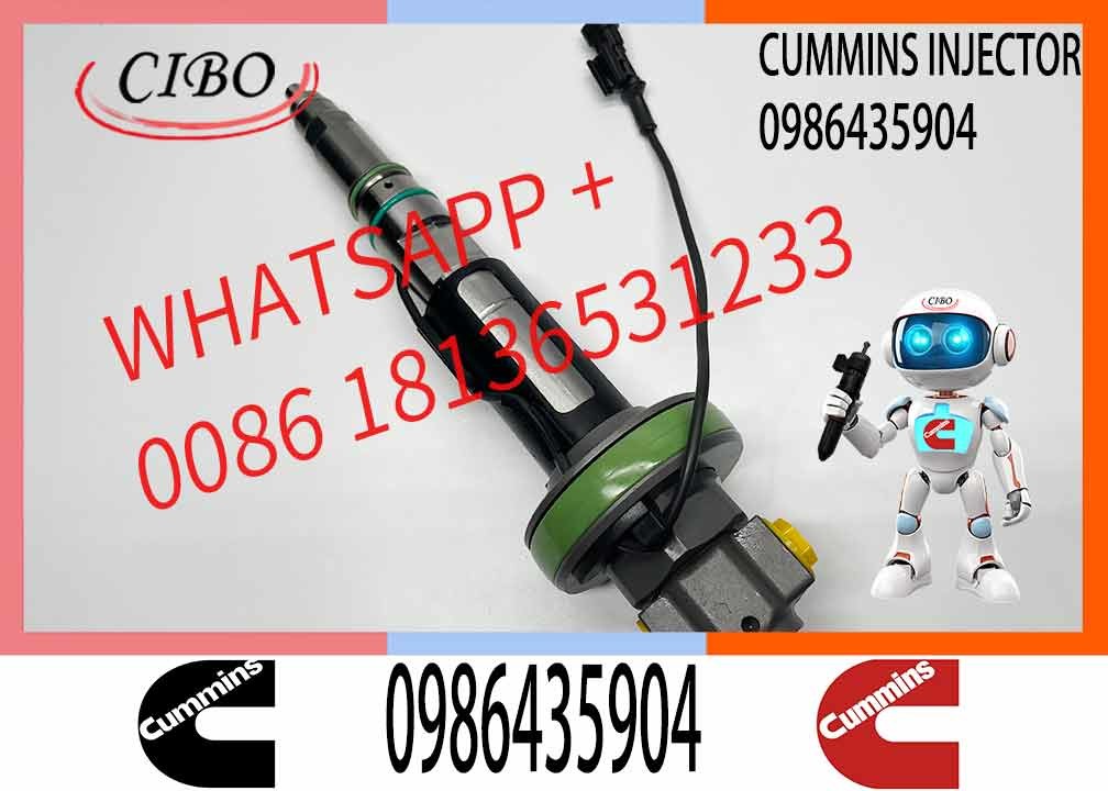 NINE Brand High Performance Diesel Injector 0986435904 Common Rail Injector 0 986 435 904