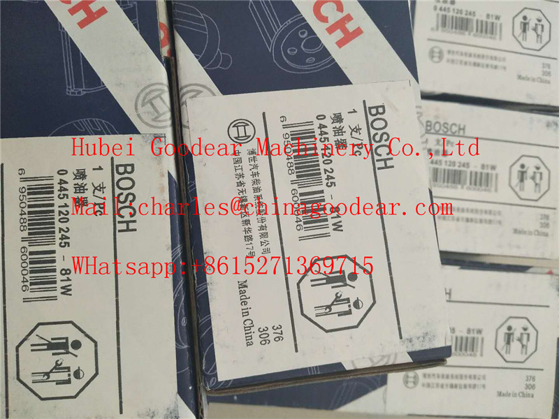 Bosch fuel injector 0445120245 for kamaz diesel engine in stock