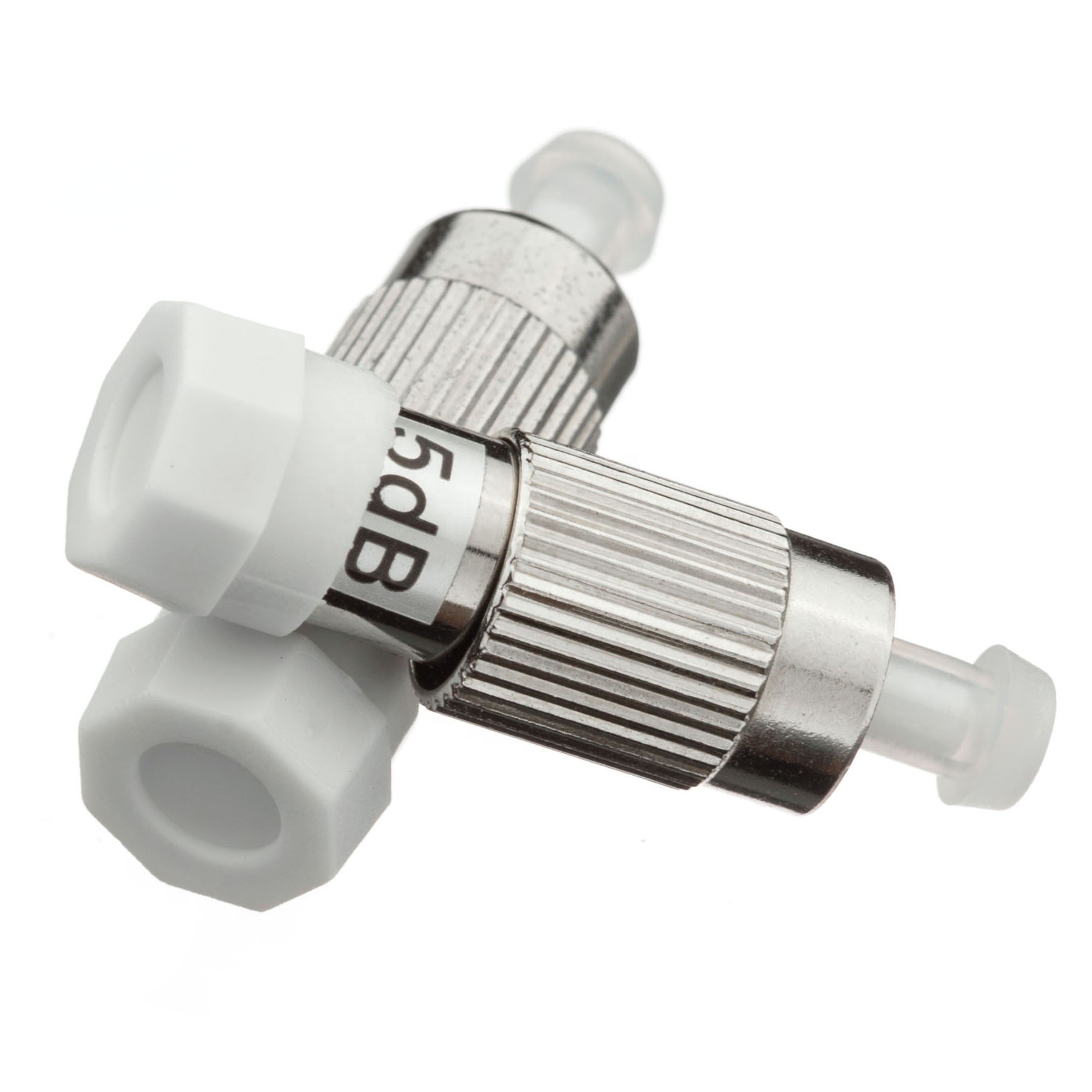 FC/UPC build out male to female attenuator with fixed attenuation value 5dB 10dB
