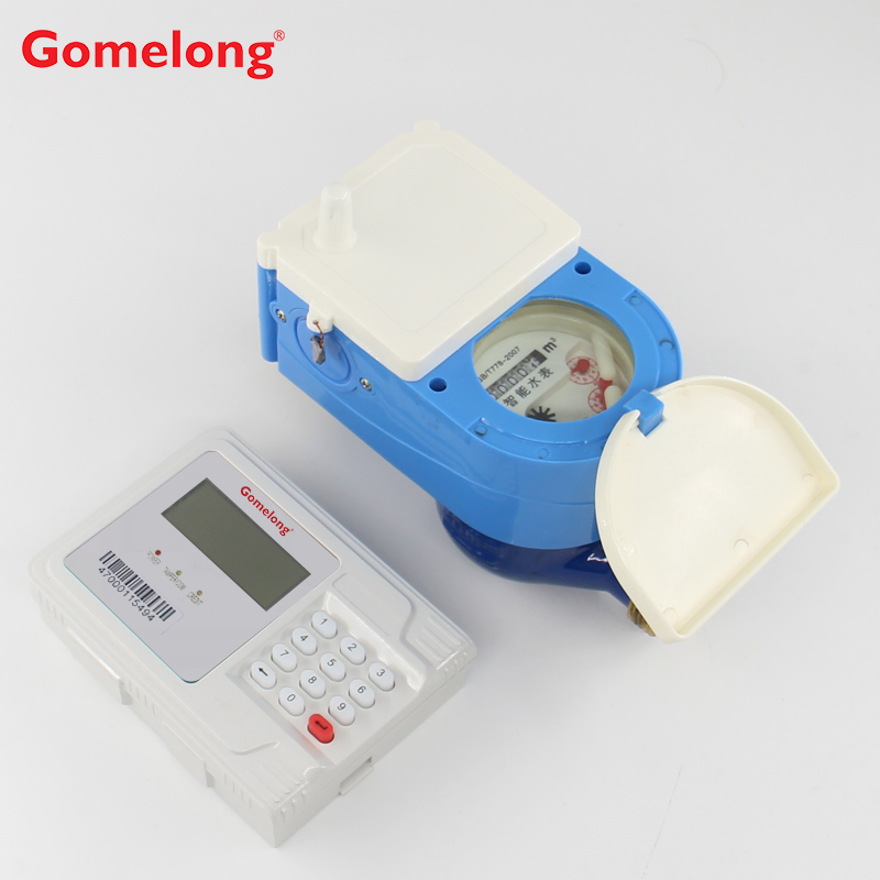 The Newest Lora RF Wireless Split Type STS Keypad Prepaid Water Meter and pulse water meter