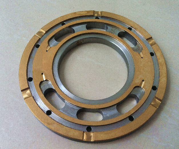 HMV110 Swing Pump Excavator Valve Plate Parts PC200-7 PC200-8