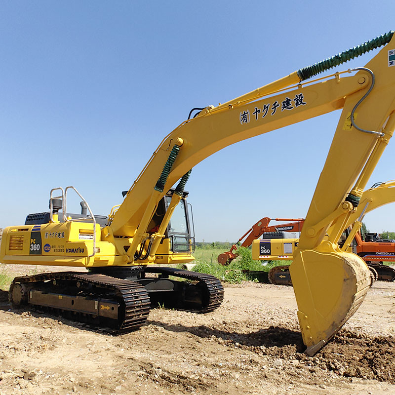 PC360-7 Used Komatsu Excavators 180kw 1.6m3 Capacity Bucket High Efficiency