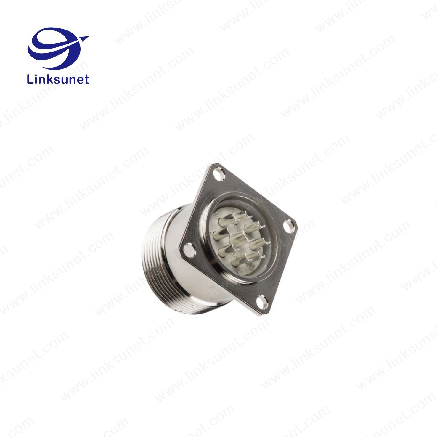9pin Silver plated copper alloy connector add LIYCY 26-18 awg wiring harness