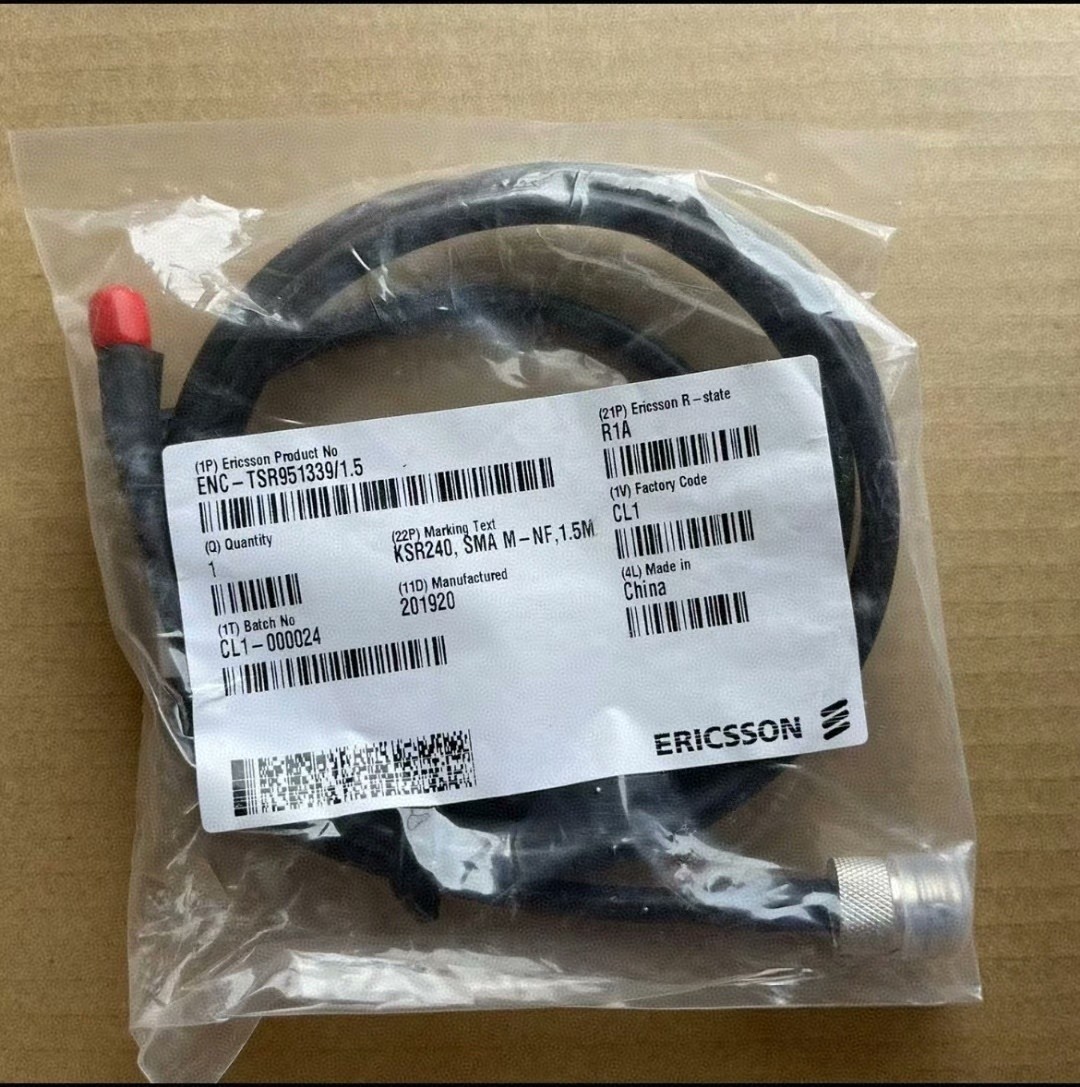 Ericsson ENC-TSR951339/1.5 1.5M SMA M-NF GPS Cable