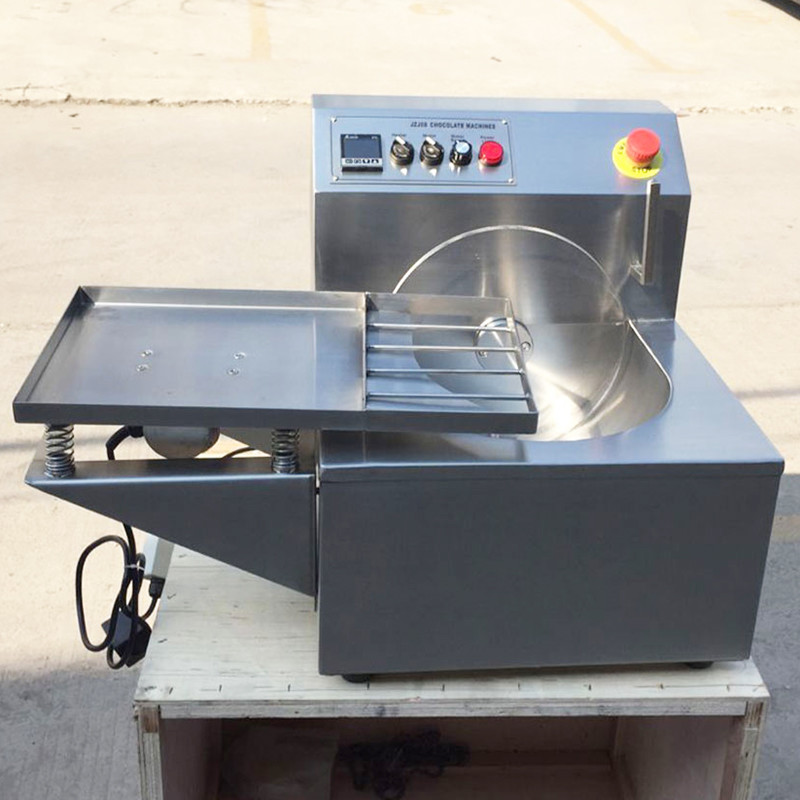 Automatic Chocolate Tempering Machine 30kg 60kg With Vibrating Table