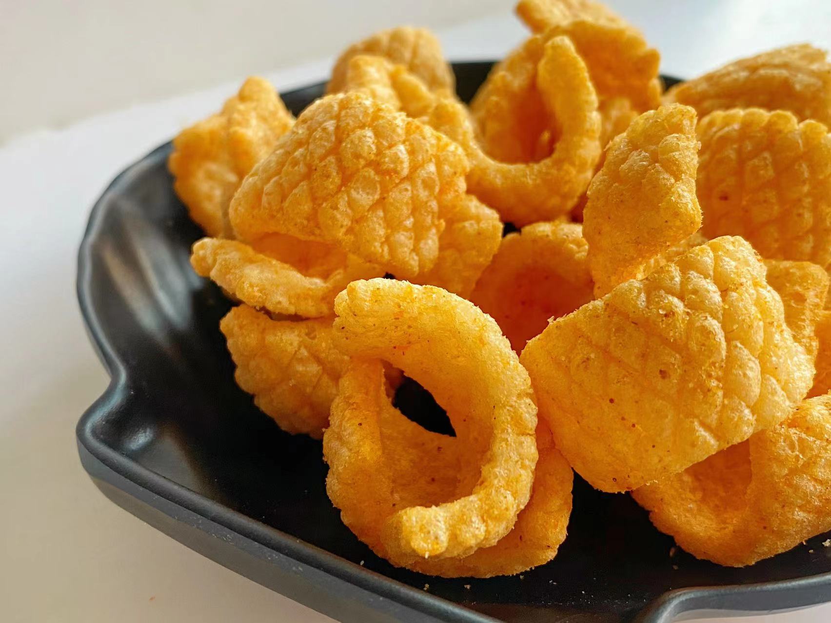 Squid Rice Corn Crackers Prawn Flavor Caramel Rice Crackers
