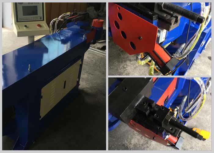 Stainless Steel Pipe Bending Machine , Hydraulic Cnc Pipe Bender Low Power Construction