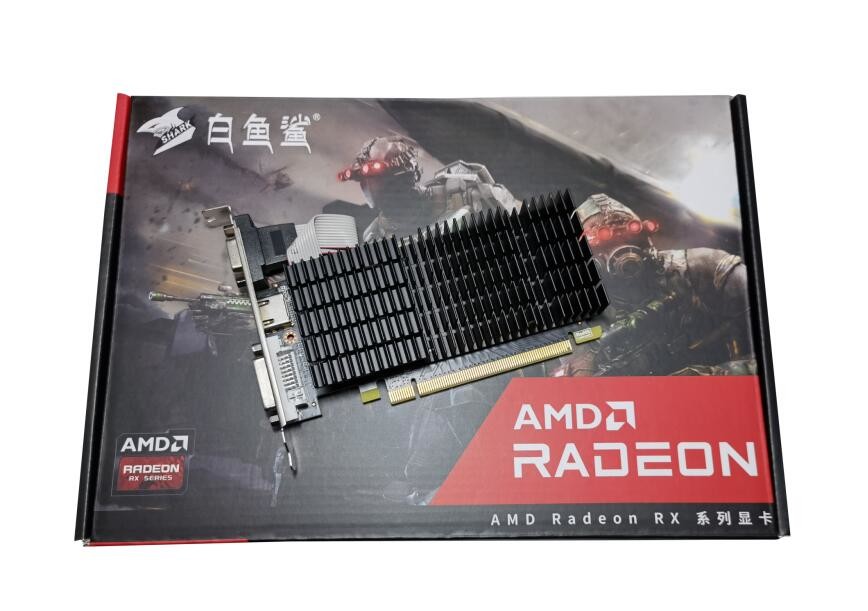 Wholesale Computer Video Card White fish shark R5 220 Graphics Card GPU 2GB DDR3 For Gaming Desktops