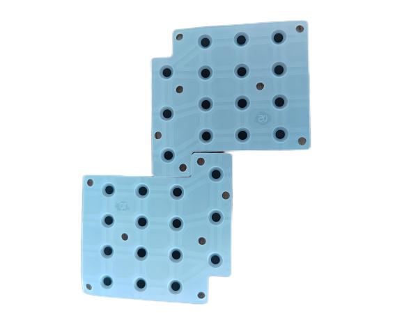 Customized Has conductivity Silicone Rubber Buttons, Carbon Conductive Rubber