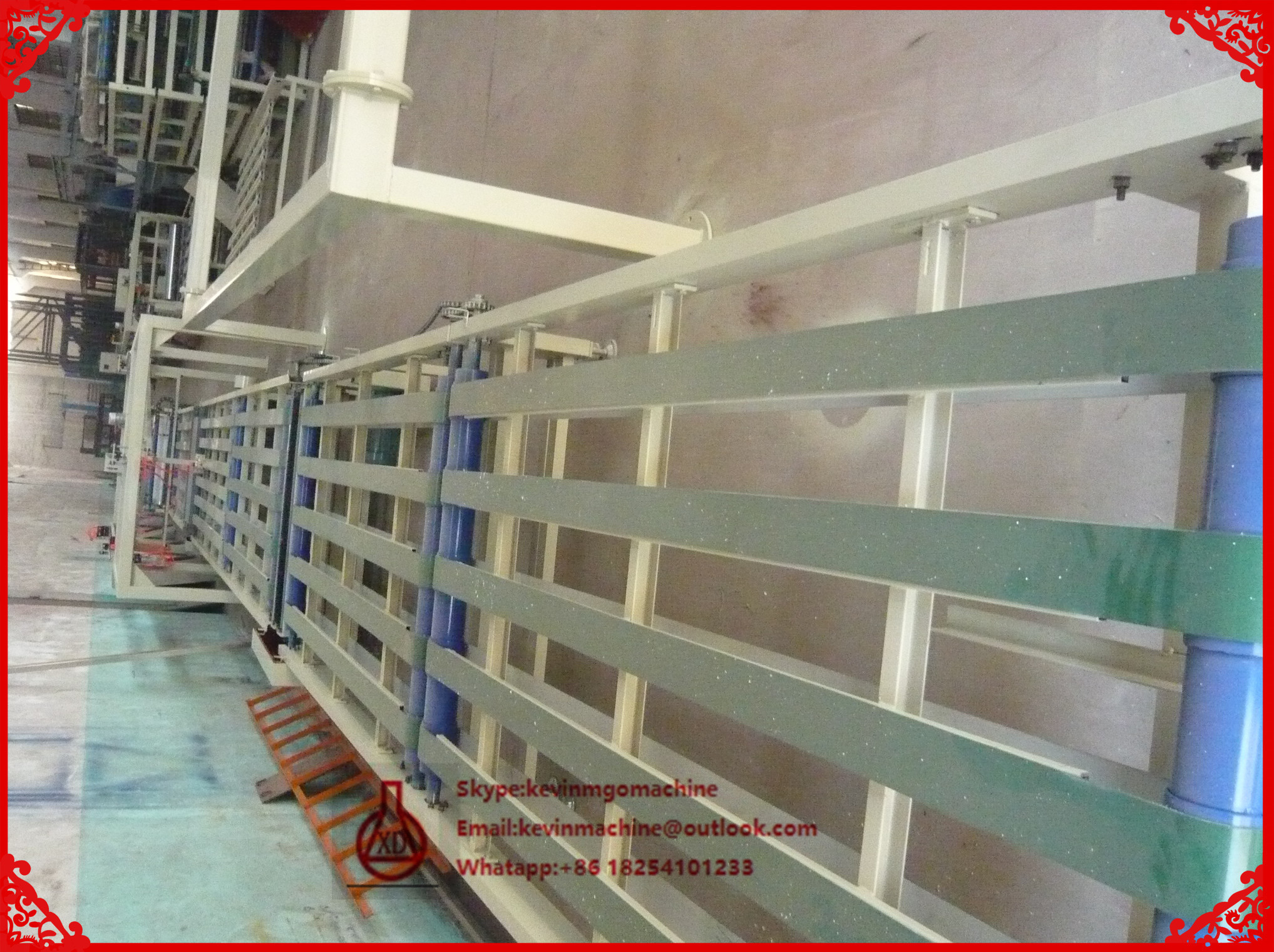 Composite Sandwich Panel / Fiber Cement Board Production Line with Cold Pressure Method