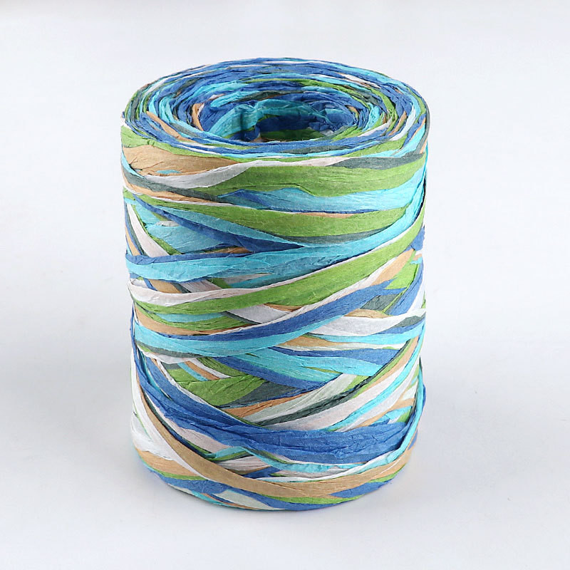 Craft Paper Rope Diy Raffia 100m Christmas Braided Paper Rope