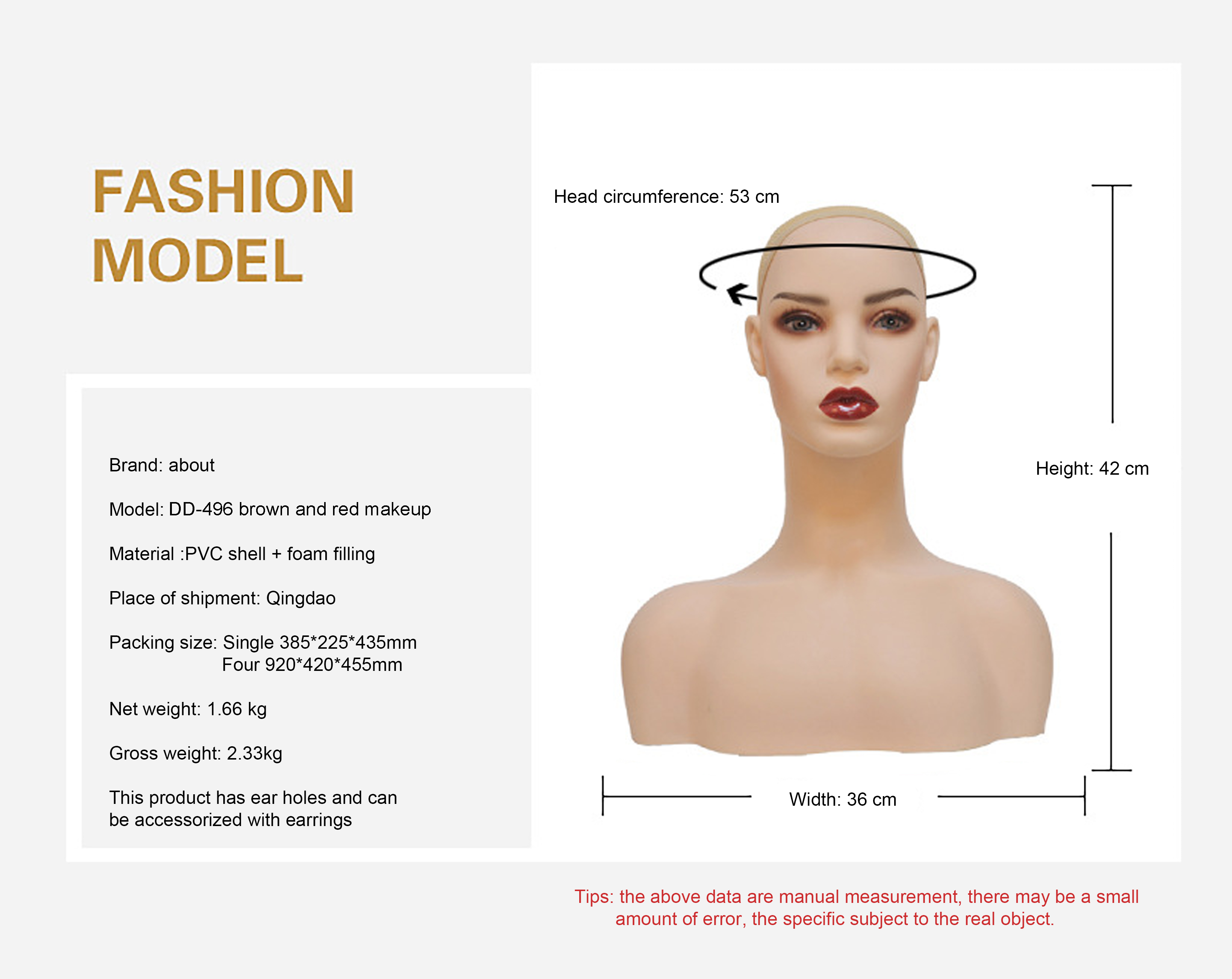 High quality mannequins with mannequin head pvc display mannequin for wig ddisplay