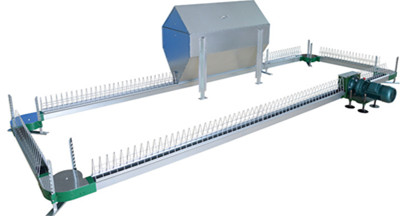 90 Degree Chain Automatic Pan Feeding System