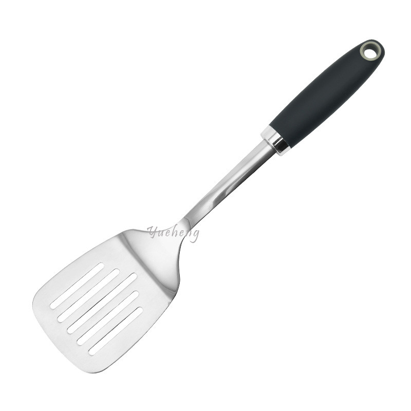 Cooking Tool Set Kitchen Gadgets Cookware Utensils Tools Stainless steel Kitchen Accessories Soft handle Black color