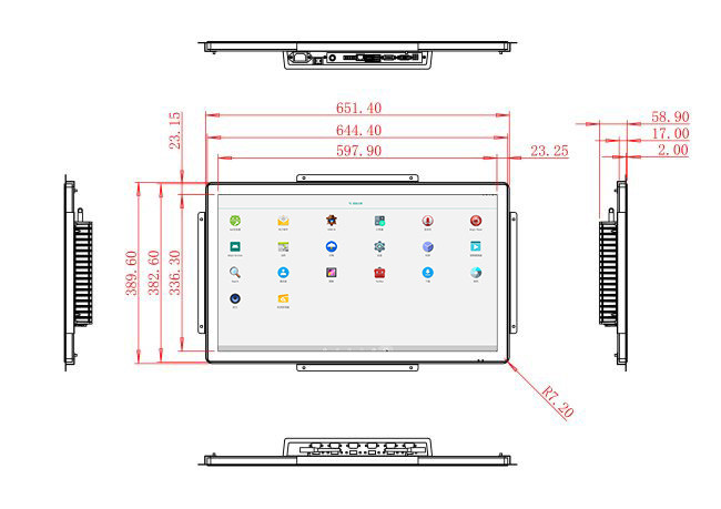 27-Inch Android Touch Screen for Gaming Systems and Interactive Displays