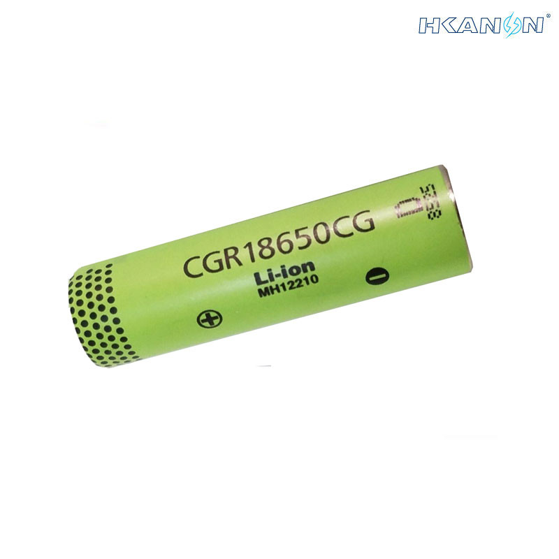 High Temperature Rechargeable NMC Battery Cells CGR18650CG Panasonic 2250mAh
