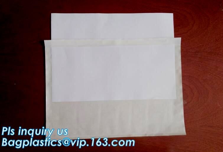 TNT DHL shipping packing list document envelopes, packing list padded envelope, tamper proof express use plastic packing