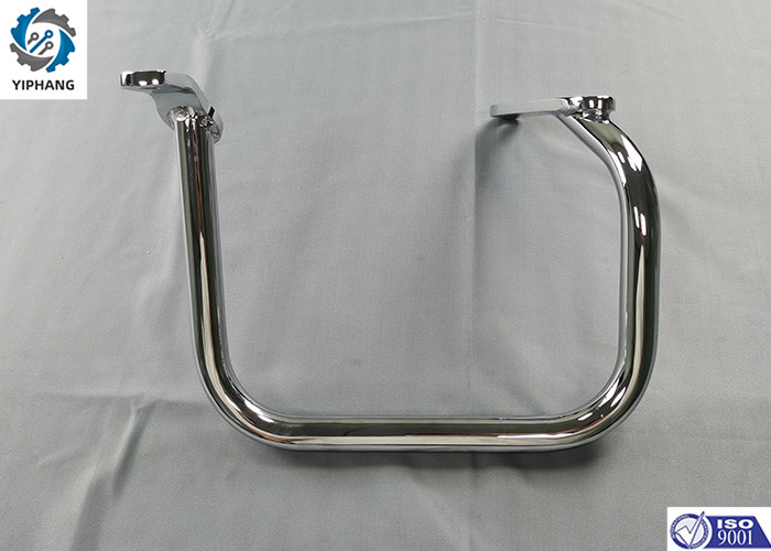 SPCC Custom Sheet Metal Parts 2.5mm 3D Tube Forming Engine Guard For Motorcycle