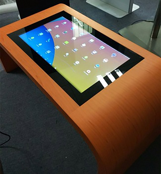Touch Screen Coffee Table 43 Inch Multi Point Capacitive Interactive Touch Table For Meeting Advertising Display Player