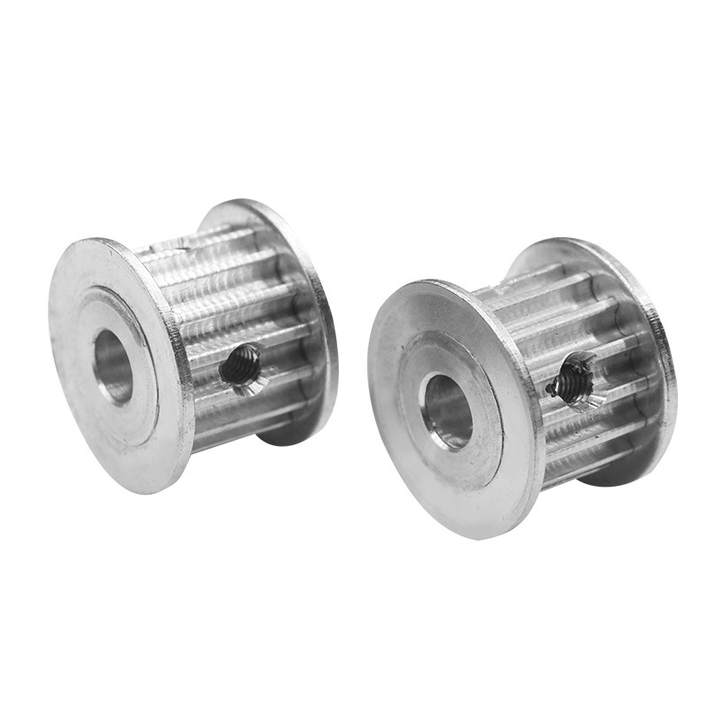 Aluminum Alloy HTD5M 3D Printer Timing Belts Pulley 15 Tooth 8mm Bore 16mm Width