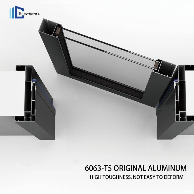 Aluminum Alloy Broken Bridge Aluminum Door, Entrance Door, Bathroom Door, Family Door, Accept Custom