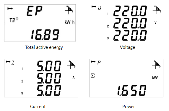 RS485 / Modbus-RTU 154~264Vac Din Rail Energy Meter ADL400