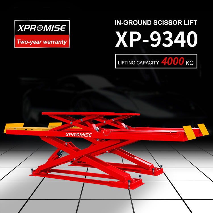 Heavy Duty Electric Alignment Scissors Car Lift with CE