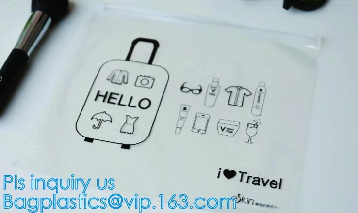Factory Products Custom Cheap LDPE/HDPE poly zip lock plastic bag with own logo, Clear plastic bag with slider
