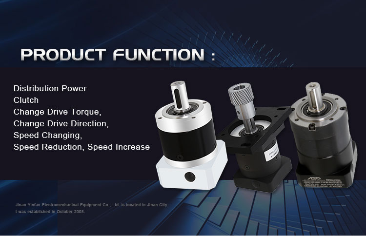35000rpm Input Speed Planetary Gearbox Speed Reducer for Precision Stepper Motor