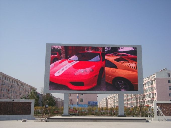 outdoor video wall advertising full color P10 led display screen led video board sign panel video wall  screen 3