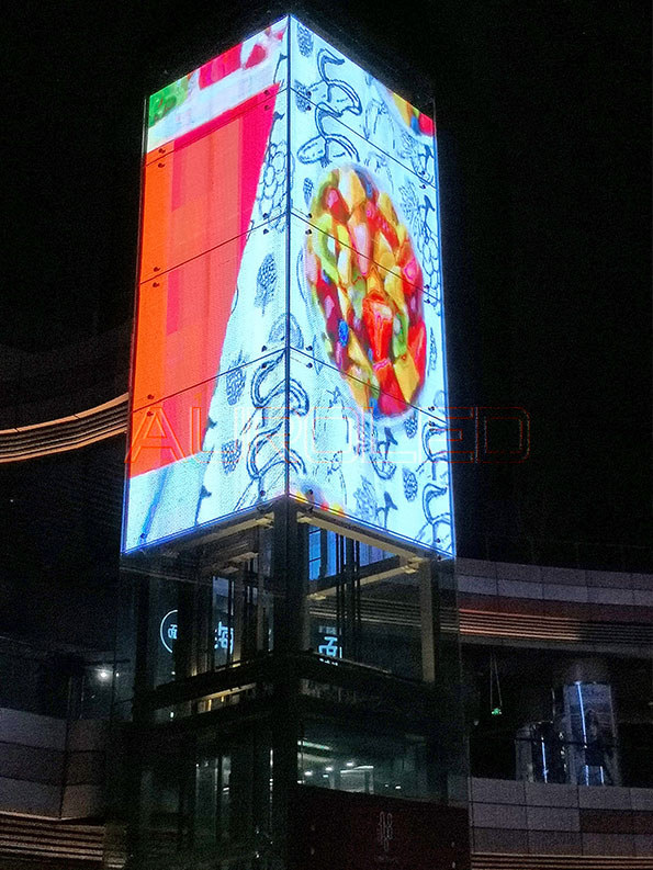 P3.9 P8 P10 Programmable Led Outdoor Advertising Screen Display