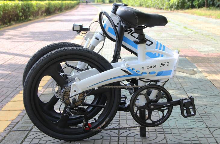 Stable 20 Inch Electric Bike Aluminum Alloy 6061 Frame 48V 500W Motor