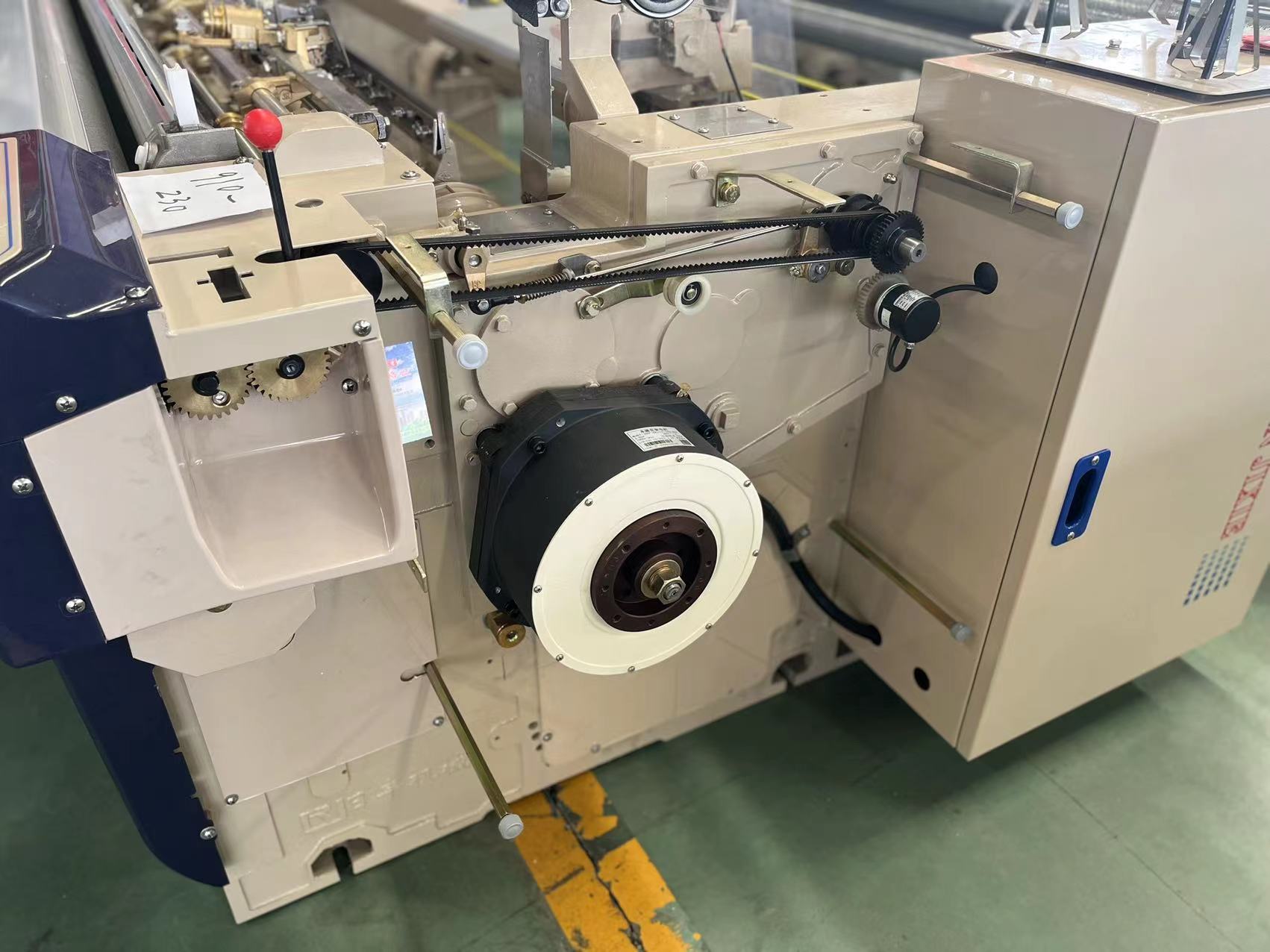 Weft Nozzle Weaving Machine Small Dobby Rapier Loom 190cm Shuttleless Loom Machine