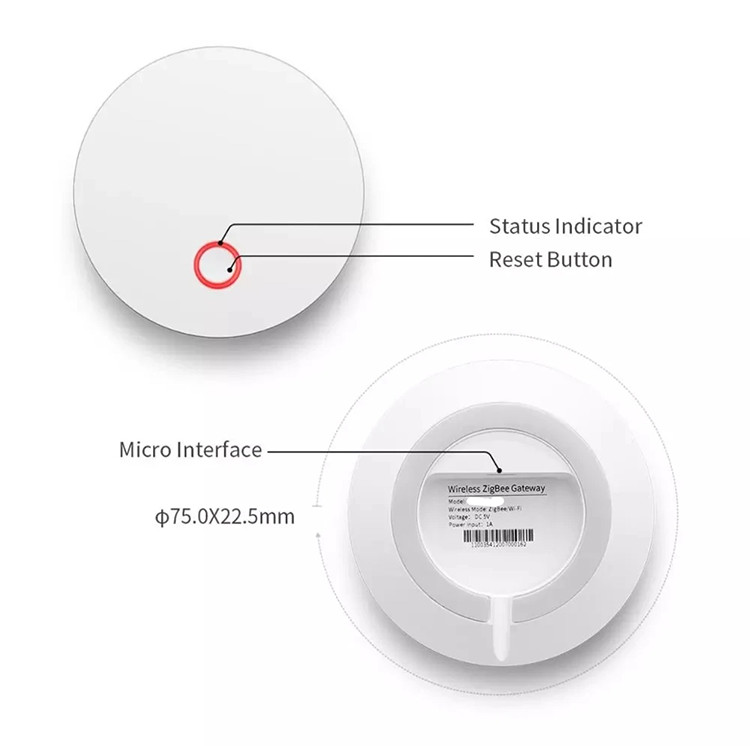 2021 Reddot Award Smart Tuya Zigbee3.0 Hub Gateway Smart Home Bridge Smart Life App Wireless Remote Controller