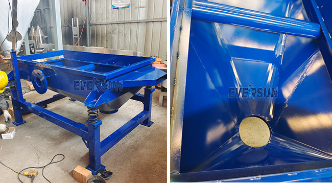 3 Layer Sifting Machine Linear Vibrating Sieve Separator For Pills Herbs Ores
