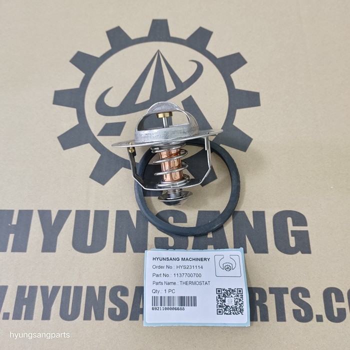 Thermostat 1-13770070-0 1137700700 1-13770069-1 1137700691 For Engine 4BG1 6BG1 6BD1
