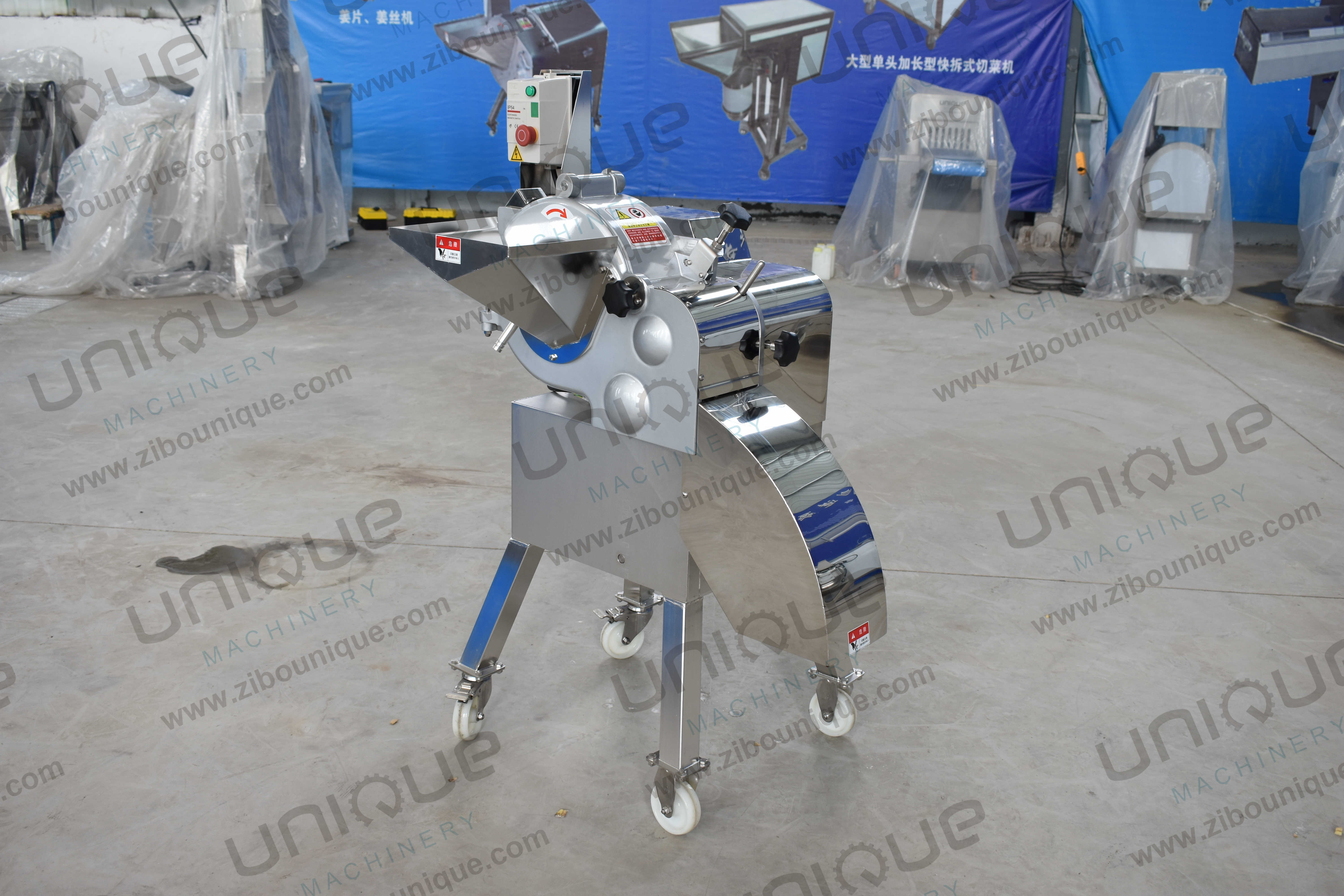 Heavy-Duty Potato Cube Cutting Dicing Machine for Professional Vegetable Slicing