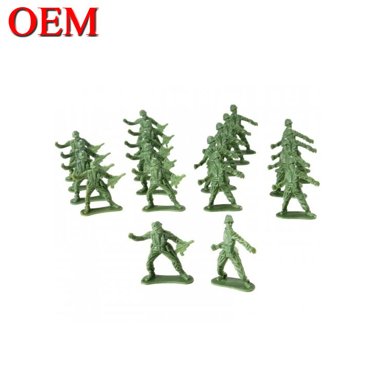 Custom Army Man OEM Soldiers Action Figurines Playing Set Military plastic toy figure