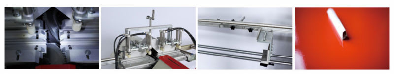 window making UPVC WINDOW GLAZING BEAD SAW/ glazing bead profile cutting/window profile cutting,bead profile cutting