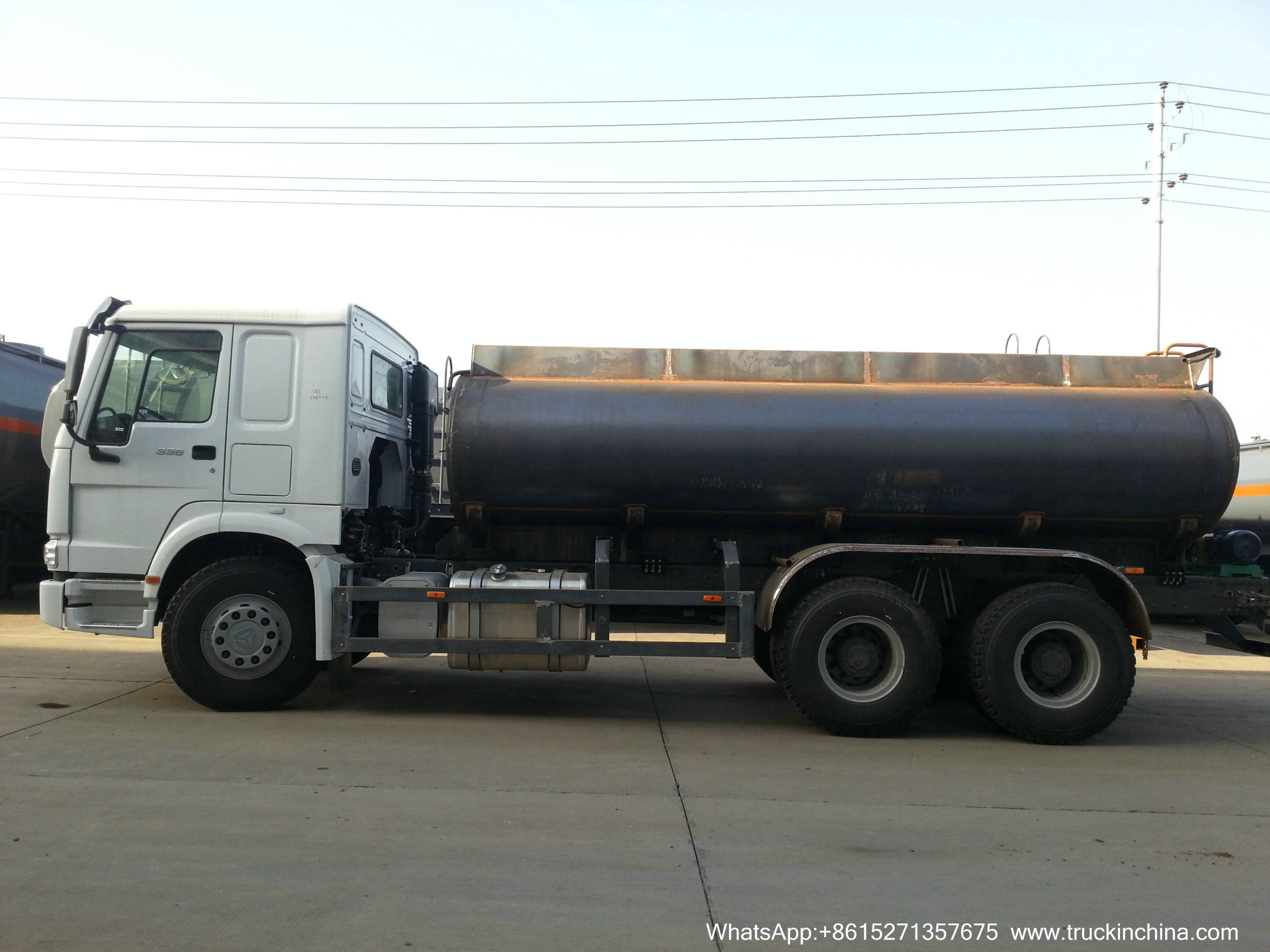 Oil Tank Full Trailer (Customizing 2-3-4 Axles Dolly Tanker 10CBM -30 For Palm Oil Crude Fuel / Petrol Oil Delivery